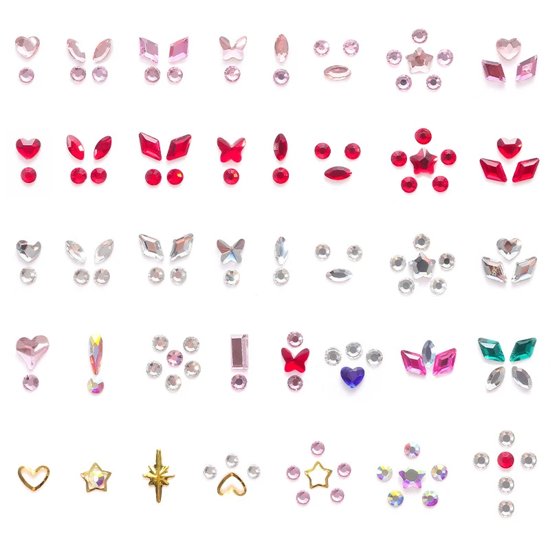 치과 드릴 치아 보석 장식 상자 포함, DIY 스티커, 치아 보석, 뷰티 다이아몬드, 치과 크리스탈, 보석 장식