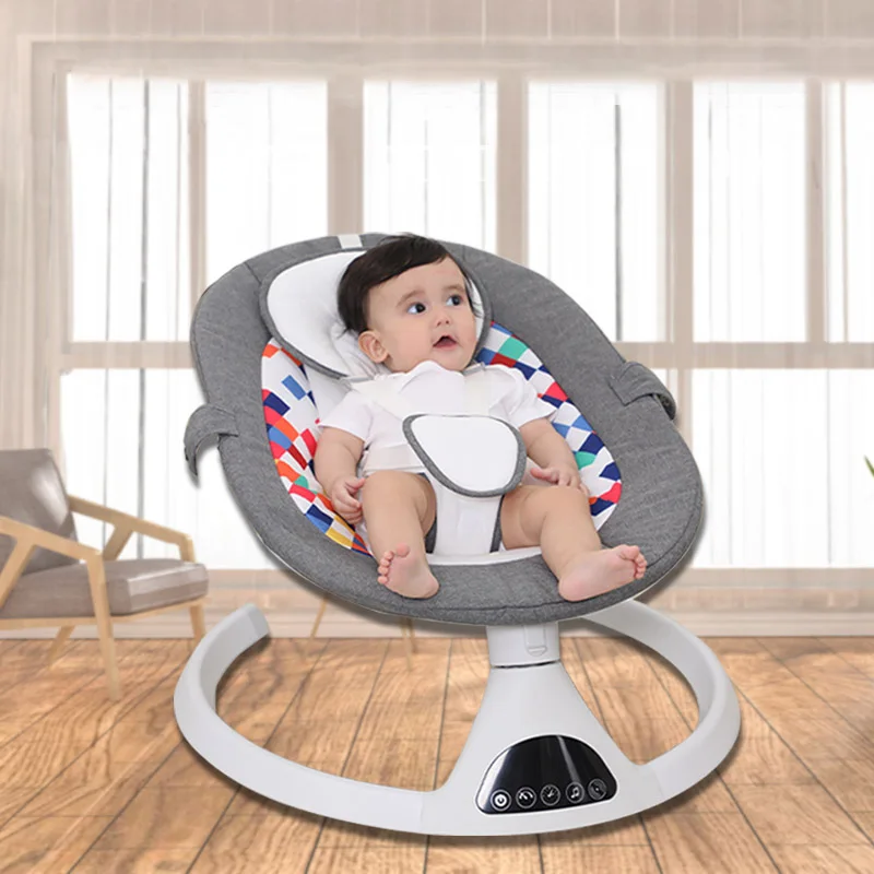 BabyElectricRockingChairNewbornsSleepingCradleBedChildChairSmartRecliningChairFor