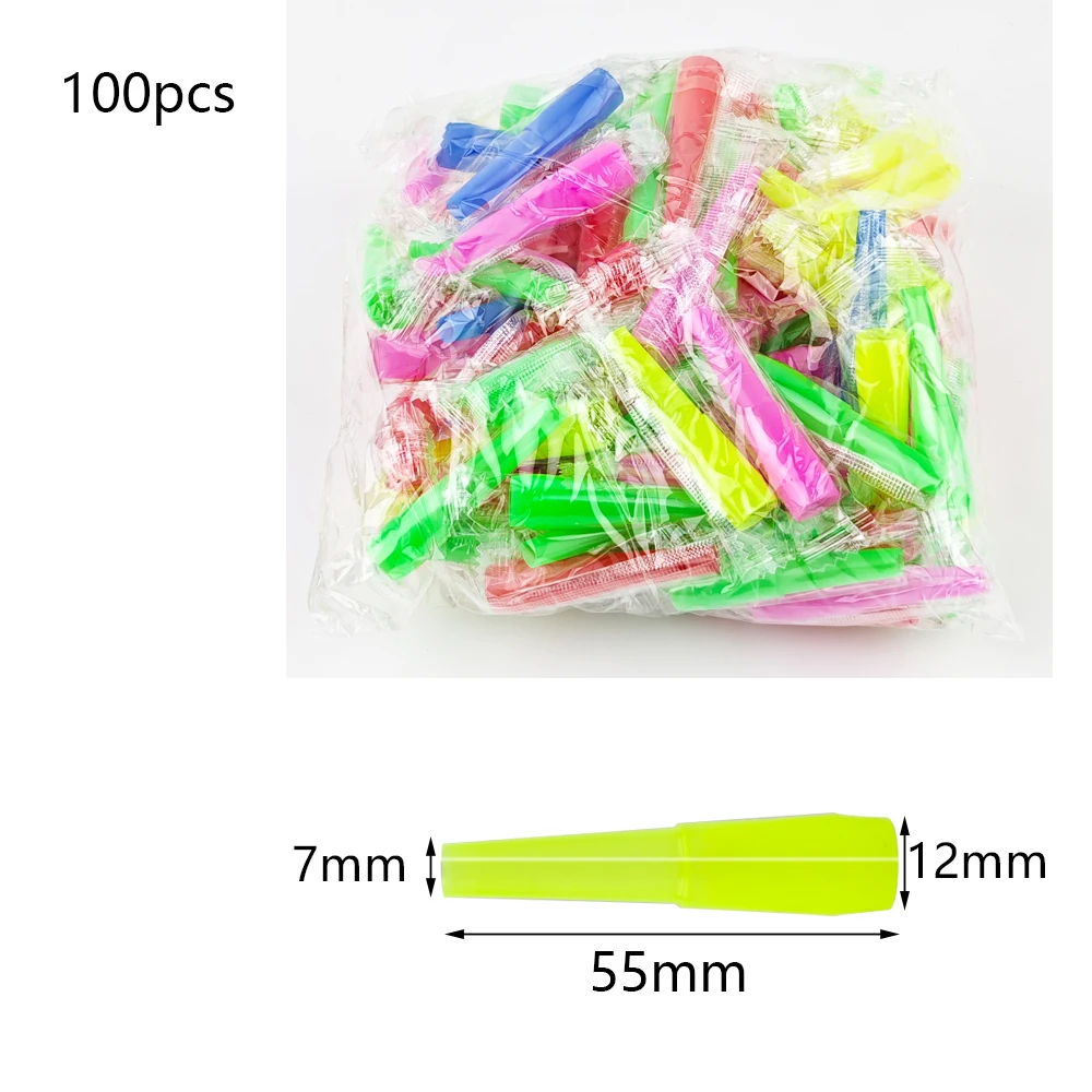 Mouthpiece Colorful Disposable 100pcs/Pack Drip Tip Hookah Shisha Pipe Sheesha Narguile Chicha Hose Handle Mouth Accessories 3