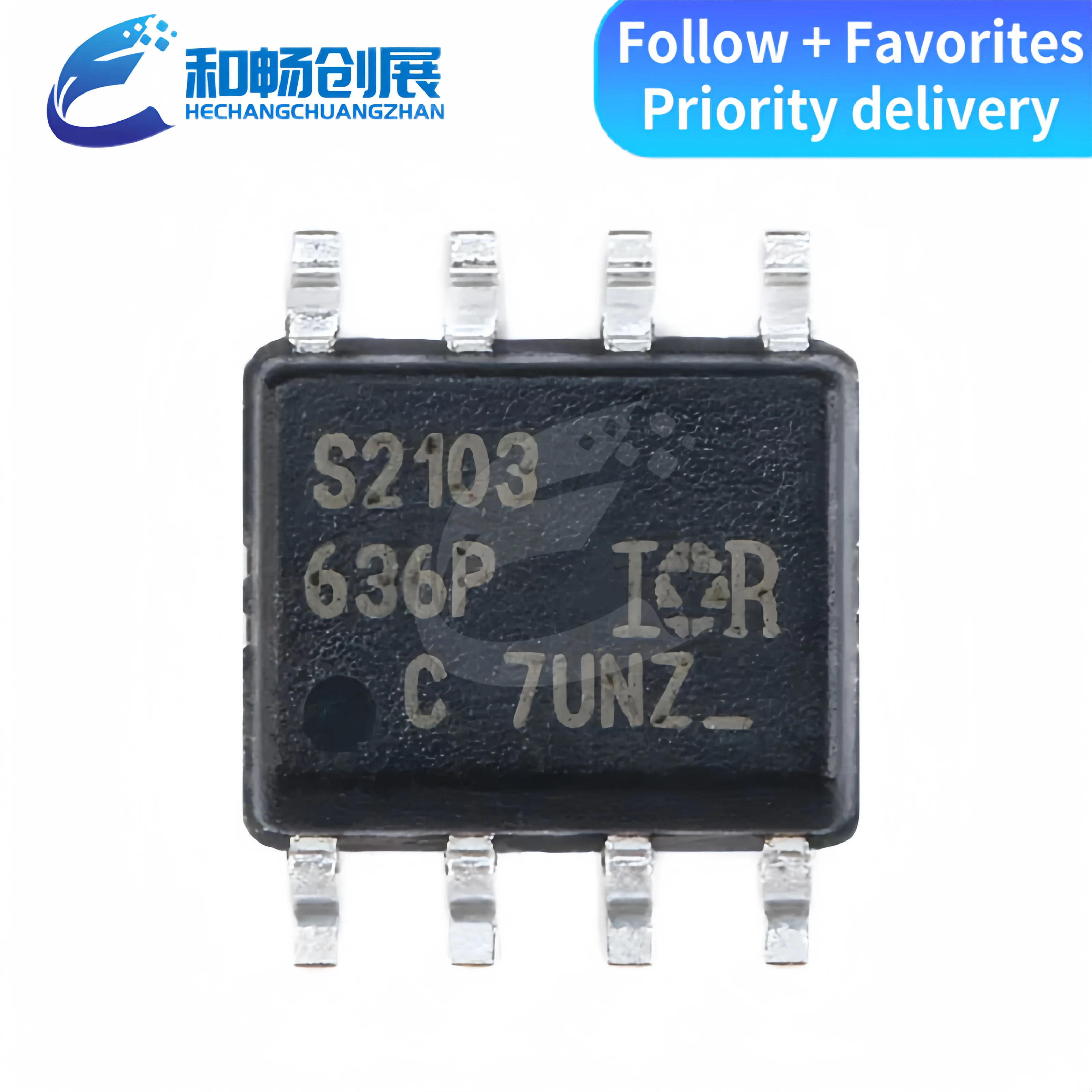 

IRS2103S S2103S SOP8 600V Драйвер полумостовых ворот IC оригинальный фотоэлемент