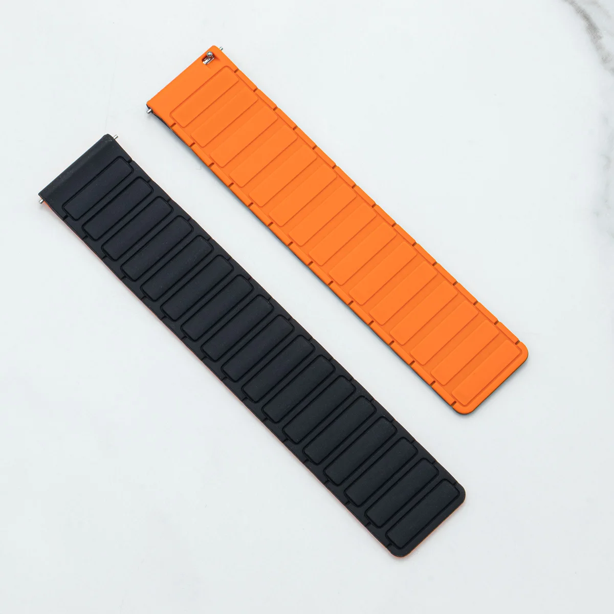 Magnetic Silicone Band - Soft Strap Wristband in 22mm Bracelet Size