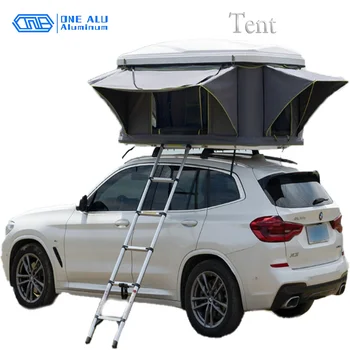 Durable Automatic Foldable Hard Top Roof Tent – Sedan, SUV, Pickup & Off-Road Camping 1