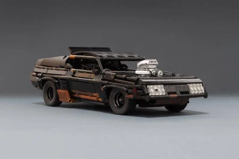 Movie Mad-Max Technical Car RC Black Interceptor Muscle Supercar