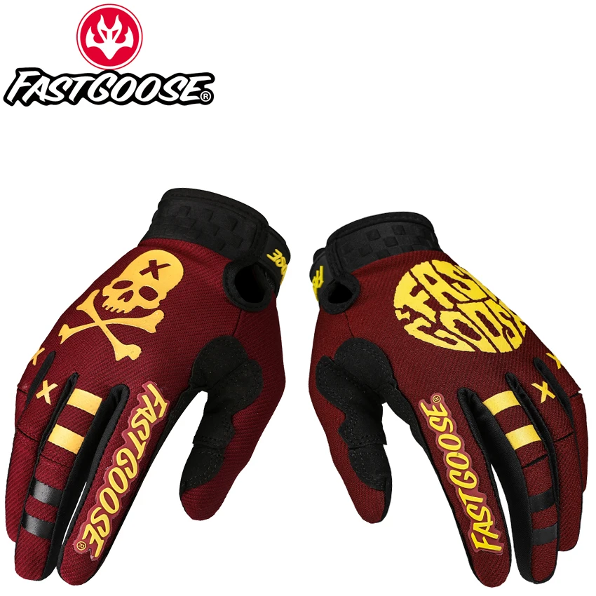 Enhanced Motocross and Cycling Racing Gloves