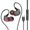 OLAF DAC Type C Earphones Wired Headset USB C Gamer Headphones Cable Handsfree Type-C Earbuds For iPhone16 15 Samsung S23 Xiaomi 3