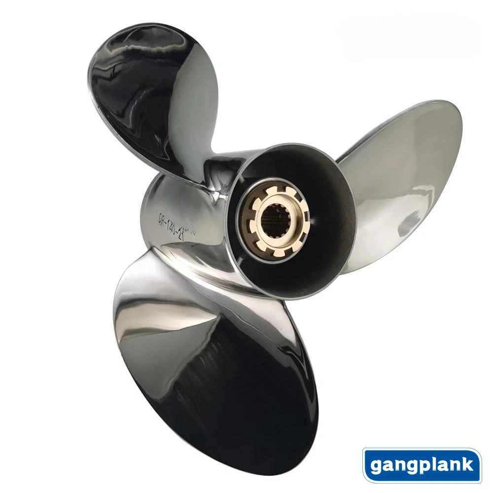 Outboard Engine Stainless Steel Propeller for Honda 60-130HP 14X17 14X19 14X21 13 1/4X17 13X17 13 1/2X15 1/2X14 13.8X13 14X12