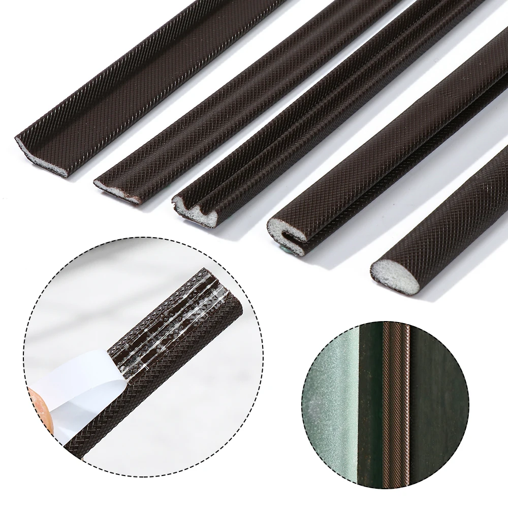 5M Self Adhesive Soundproof Foam Door Window Seal Acoustic Foam V Type  Sealing a