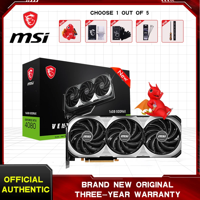 

MSI Graphics Cards RTX-4080-16GB-VENTUS-3X