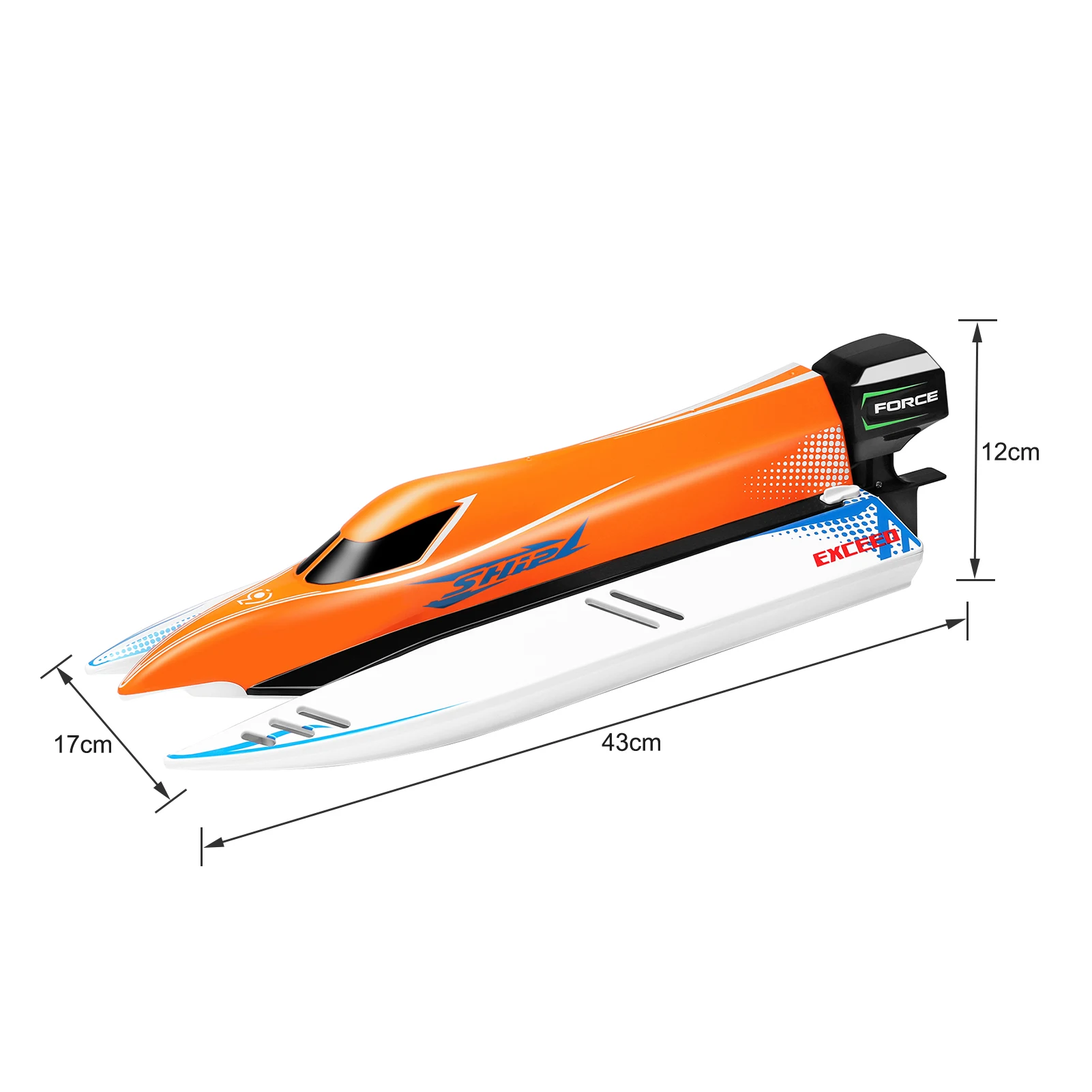 WLtoys WL915-A Remote Control Boats 2.4G 45km/h High Speed RC Boat RC Toy use for everyone 6