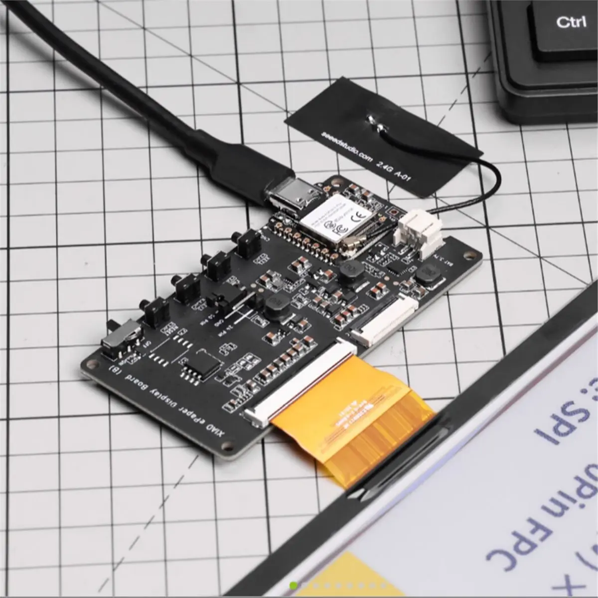 A26Z XIAO EPaper 디스플레이 보드 EE04, XIAO - Plus로 구..