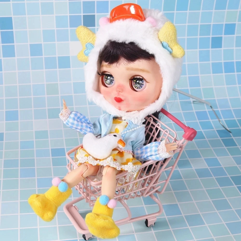 Outfits For ICY DBS Blyth Doll Series E Cute Dress Clothes Suit For 1/6 BJD NEO 4