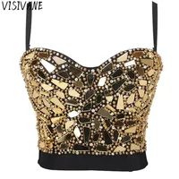 Woman Clothing Ropa Camis Sexy Crop Tops Ladies Corset Luxury Tank Top Women Shirt Harajuku Shaper Blusa Bralette Push Up Bra - Image 2