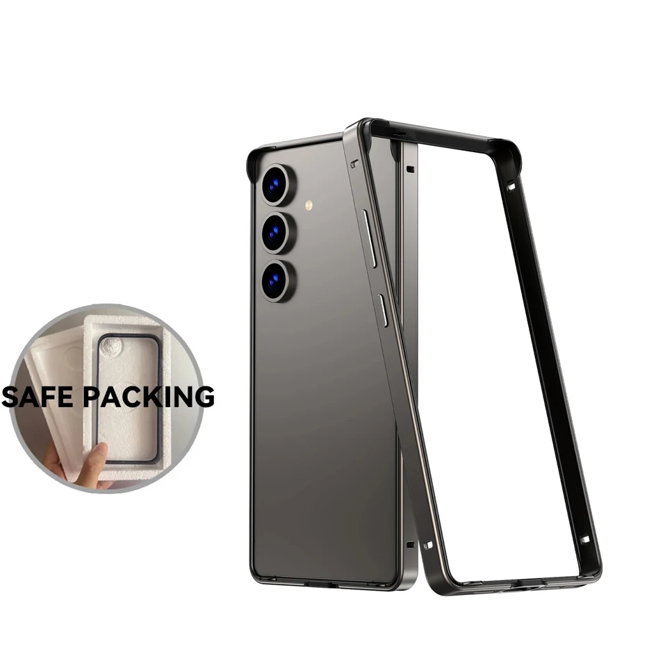 Aluminum Metal Frame Lightweight Protective Phone Case with Heat Dissipation in Business Color