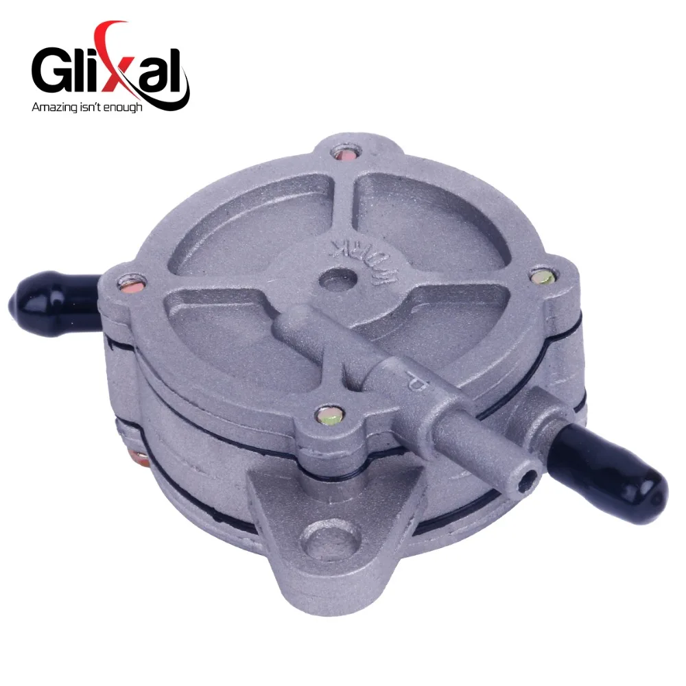 fuel petcock valve motorcycle fuel pump Glixal Gas Vacuum Fuel Pump Valve Petcock Switch for GY6 125cc 150cc Moped Scooter ATV Go-Kart