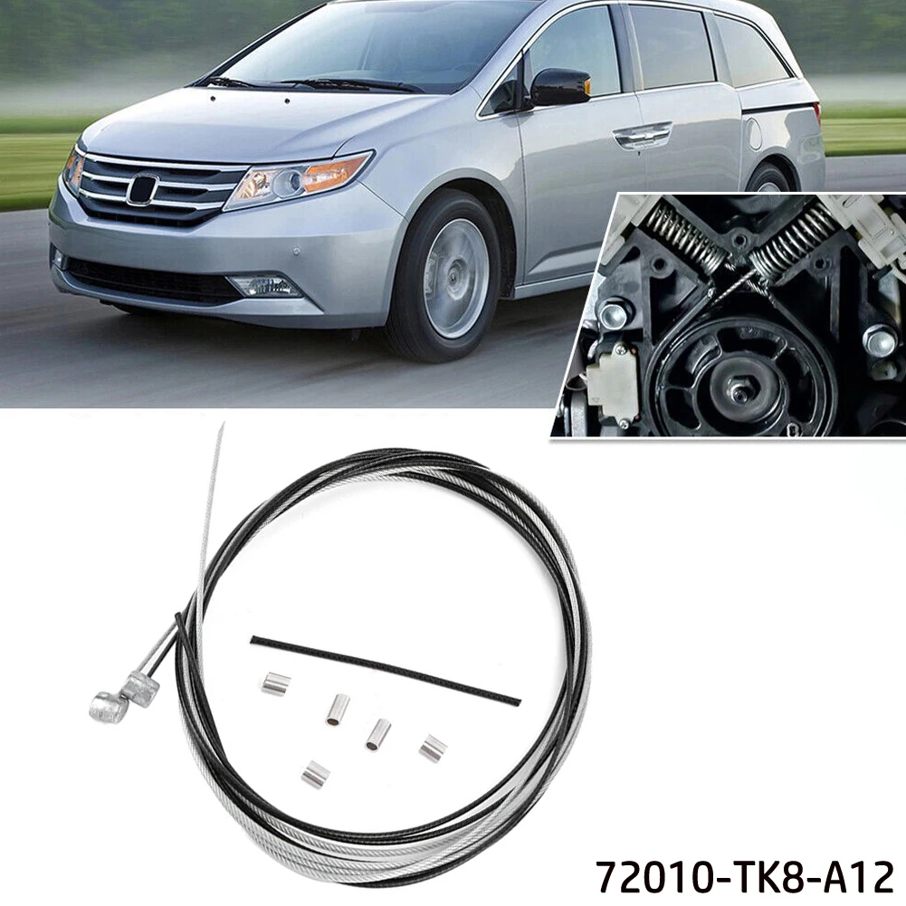 1 Set Sliding Door Cable 1 Set Sliding Door Cable Repair Kit Part Fit L / R Side For Honda For Odyssey 11-18 72050TK8A12