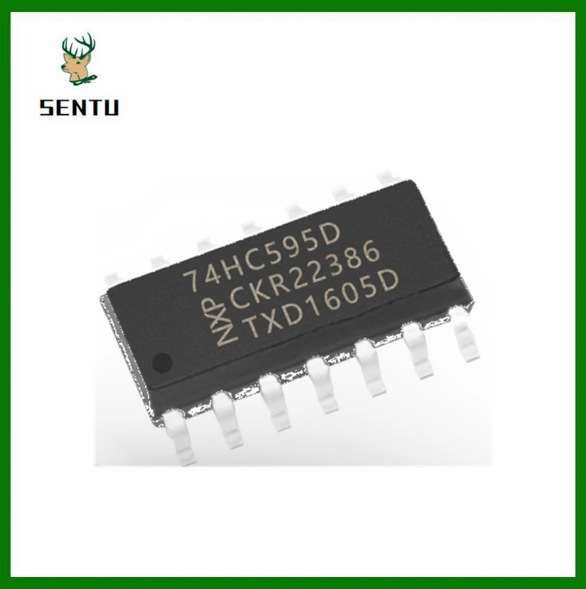 1pcs SN74HC595D 74HC595D 74HC595 SOP-16 In Stock Free shipping