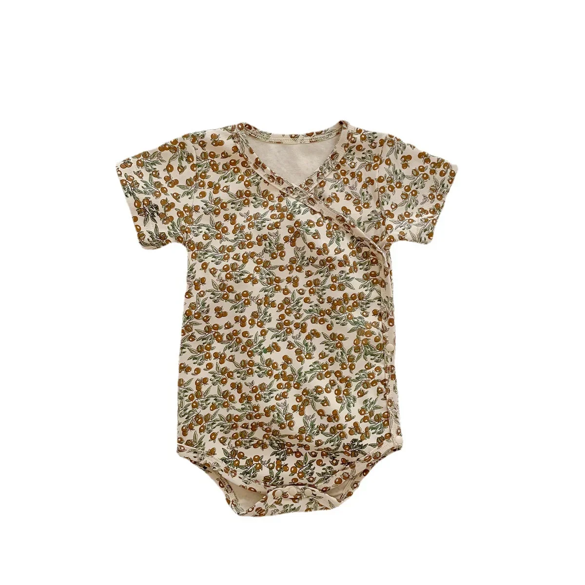 Summer Thin Cotton Romper Triangle Baby Clothes for Boys And Girls Newborn Baby Clothes Crawler Suit from Mainland China