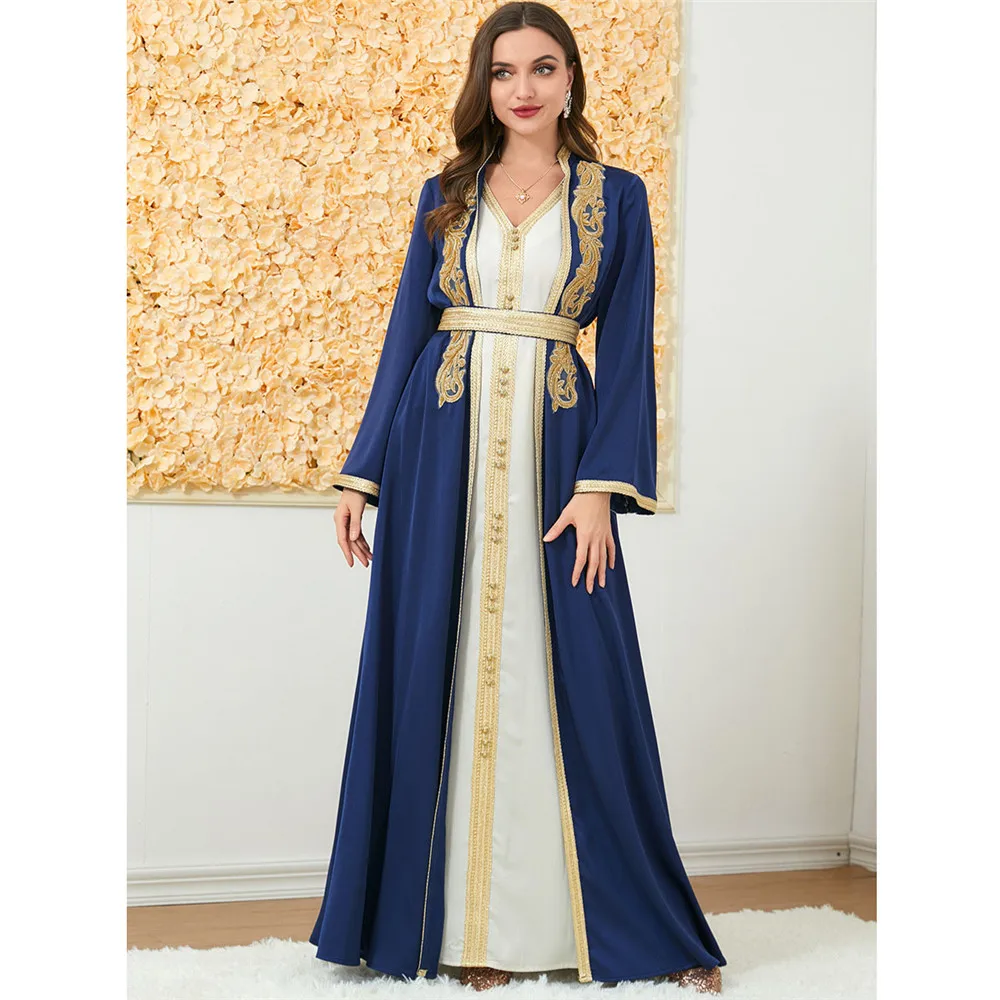 abaya-robe-longue-brodee-de-perles-pour-femmes-musulmanes-ensemble-de-2-pieces-assorties-ouvert-dubai-maroc-fete-kaftan-ramadan-eid-caftan