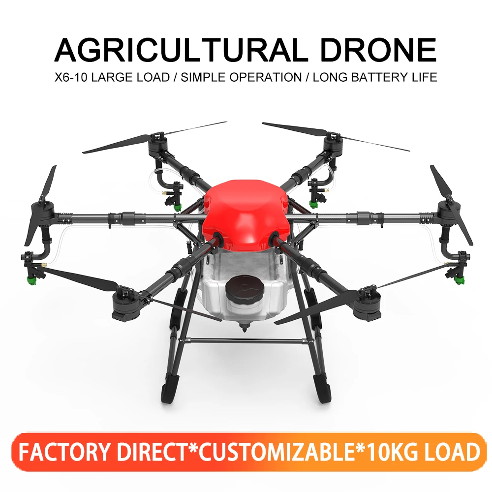 Dreameagle X6 10 Hexacopter Drone Perlindungan Tanaman UAV Pertanian
