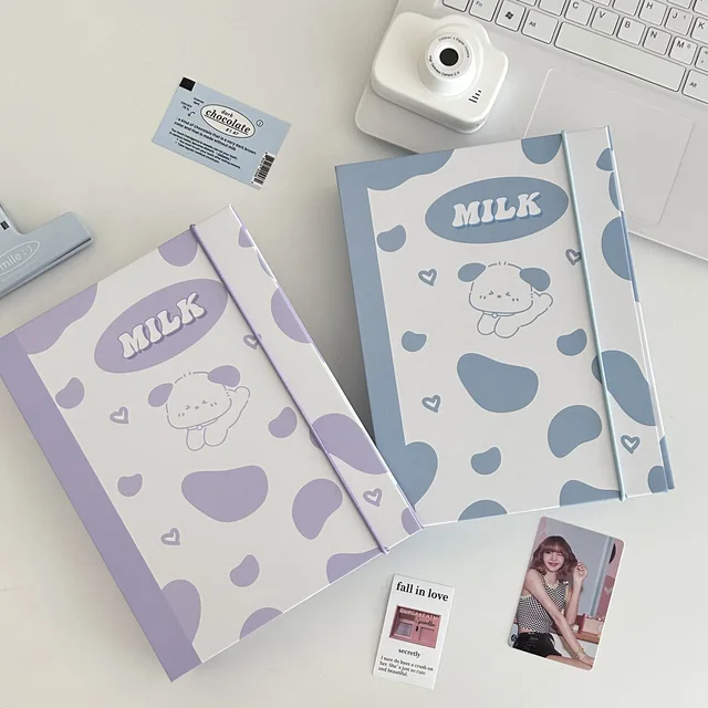 A5 Kpop Binder Photocards Holder Kawaii Diy Könyv Album Scrapbook Photo Card Journal Notebook Cards Lakeseryery - Image 3