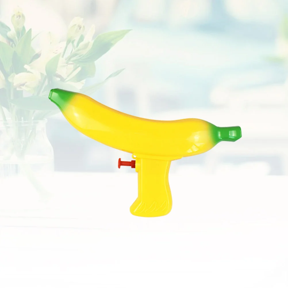 3 Pcs Play Water Toy Banana Shape Kids Soaker Take Bath Toys Yellow