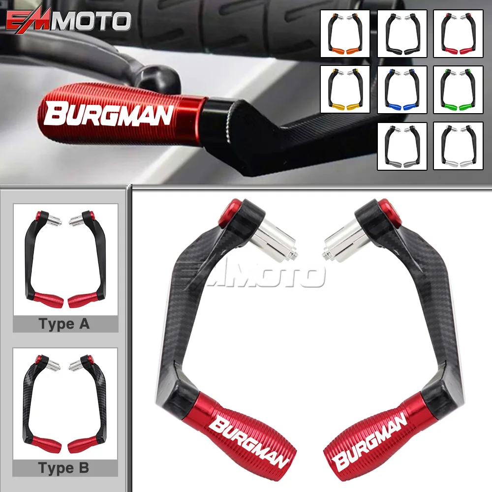 Per Burgman Burgman An125 An200 An400 An650 Accessori Moto Cnc Alluminio Manubrio Freno Leve Frizione Maniglia Bar Guard