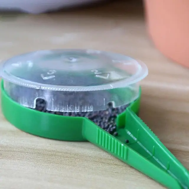 Növényi Vetőmag 5 Fájl Állítható Ültetvényes Kézi Tartott Virág Füves Növény Kerti Multifunkciós Adagoló Szerszámok - Image 2