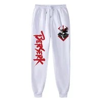 Anime Berserk Print Sweatpants for Men Athletic Joggers Trousers Spring Fall Casual Fleece Pants with Pockets Cosplay Costume 2