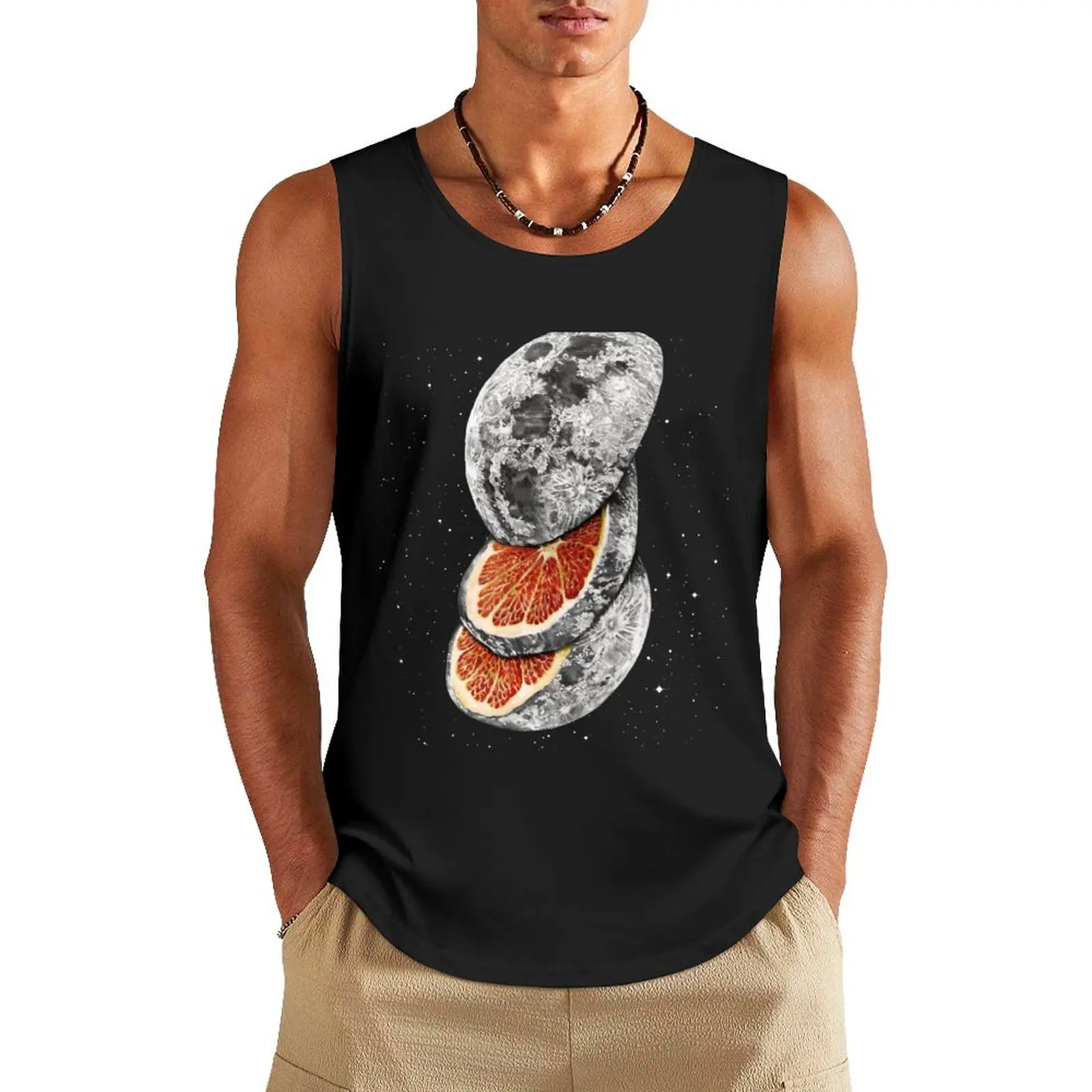 LUNAR FRUIT Tank Top man vest t shirt quick-drying t-shirt