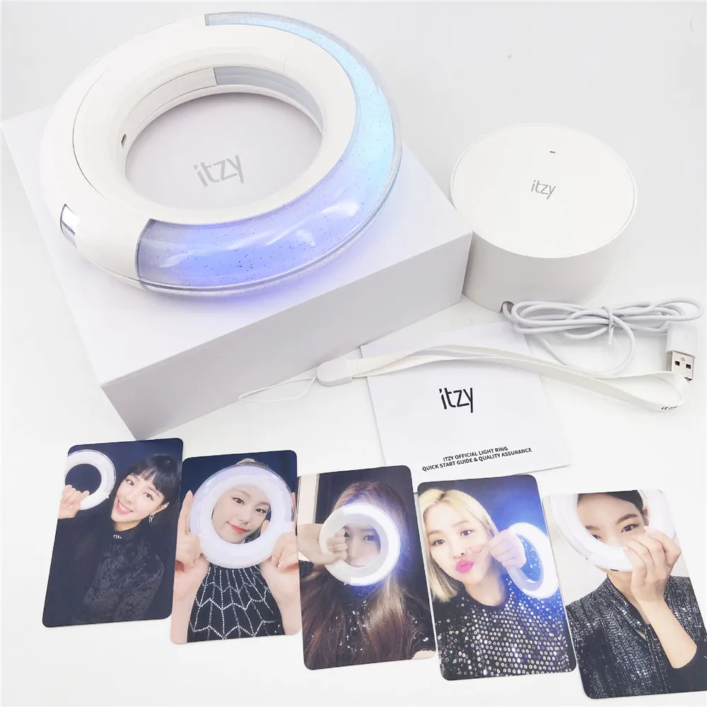 

KPOP Light Stick ITZY Circles Shape Sticklight Hand Lamp Cheer Up for Concert Yeji Lia Ryujin Chaeryeong Yuna Fans Collection
