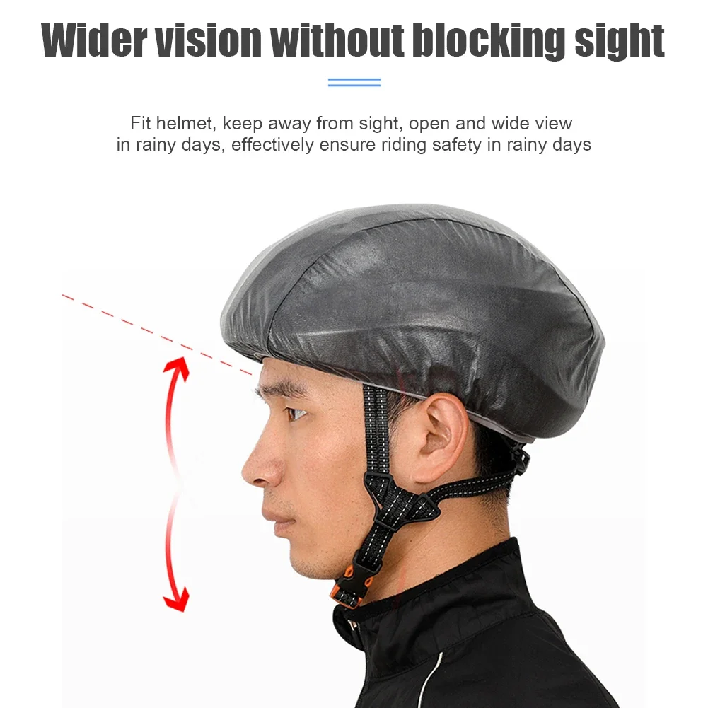 Bicycle Helmet Cover Ultralight Waterproof Reflective Windproof Dustproof Rain Cover Mountain Road Bike Cycling Helmet Covers bike helmet cover