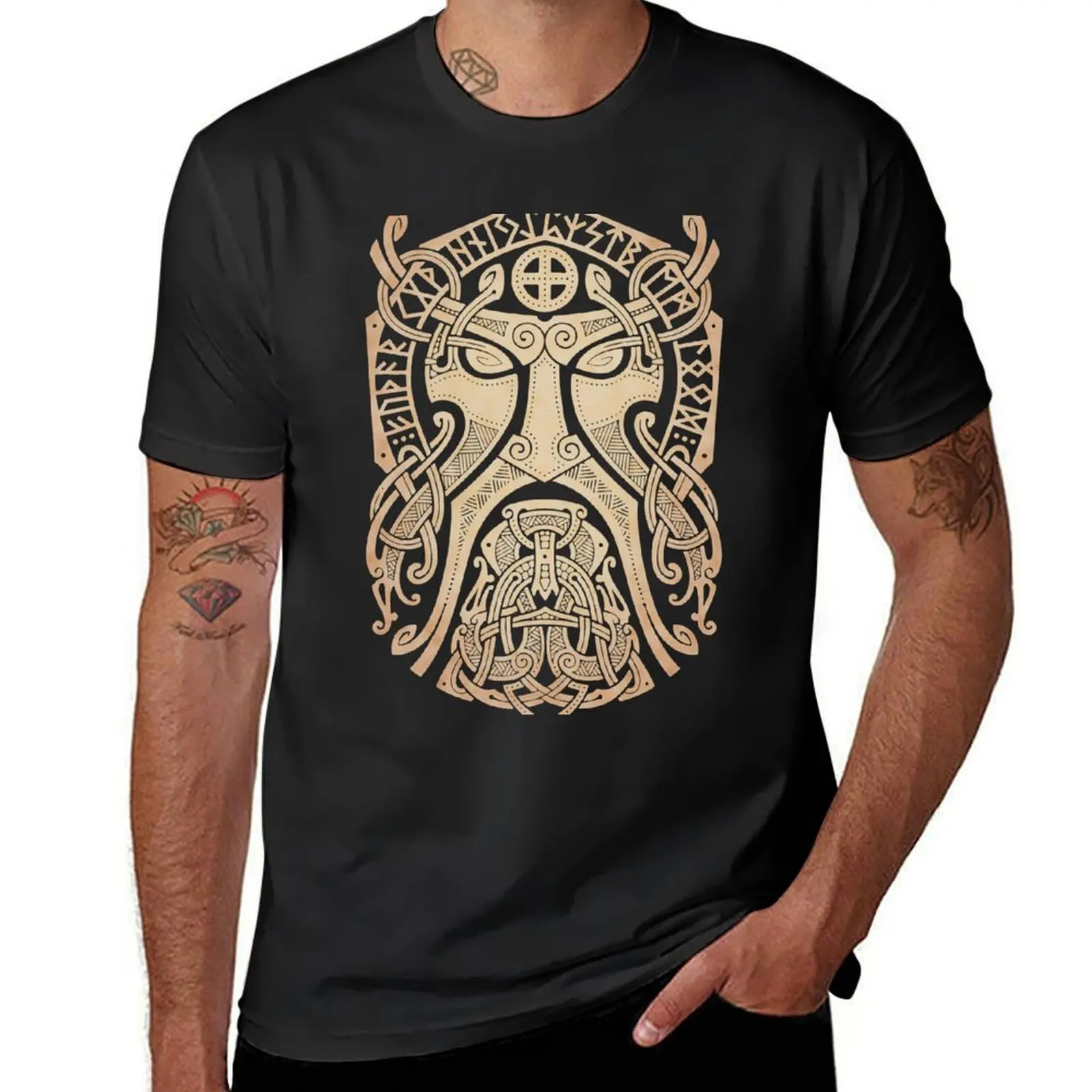 Thor.Godmask. T-Shirt Sport Fans Boys Whites Camicetta Mens Plain T-Shirt