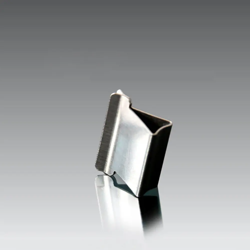 50Pcs 리필 금속 종이 클립 사무실 학교 문서 고정용 클램 클립 편리한 스테이플러 클립