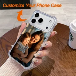 Personalized Shockproof Photo Phone Case - Custom Design Protective Cover - iPhone 12 Mini (SJFS)