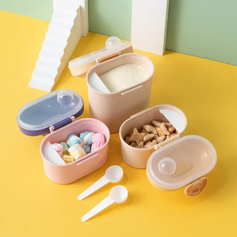 Baby Milk Powder Box Infant Feeding Container Newborn Food Storage Box Powder Dispenser Kid Meal Toddler Snack Portable Grade