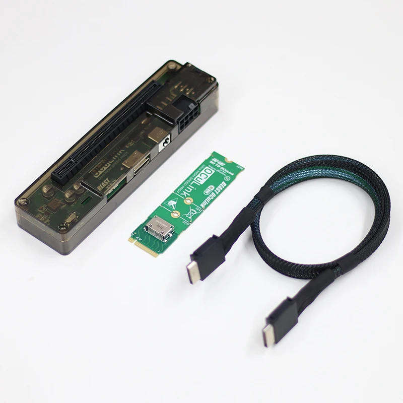 Velocidade Gpu Dock para Mini pc Notebook Laptop Adaptador de Placa Gráfica Externa Exp Gdc Oculink Pcie 4.0x4 M.2 Alta - Imagem 6