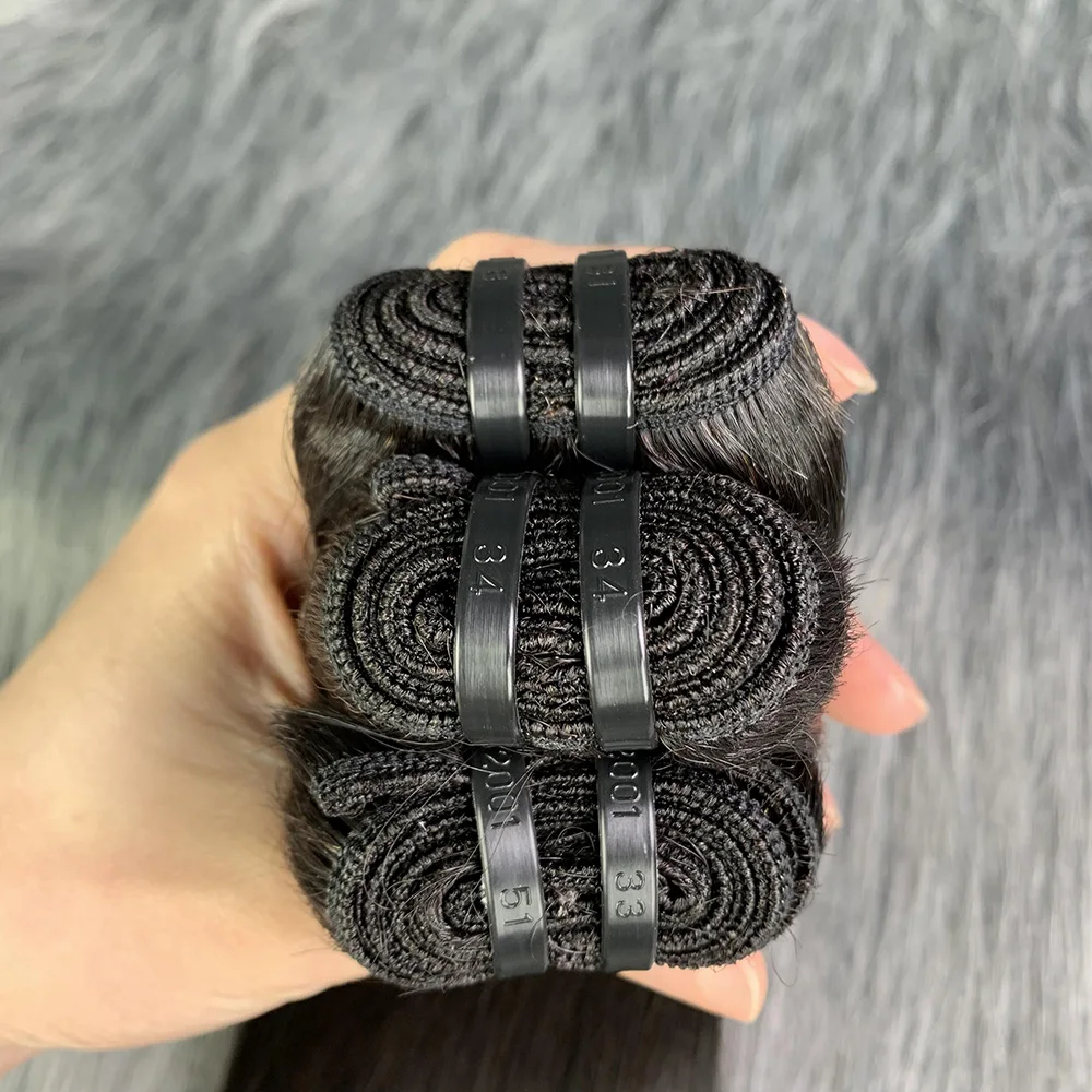 Human Hair Bundles 100% 12A Bone Straight Raw Human Hair Bundles 3bundles with Closure 2x6 Lace Kim K Closure