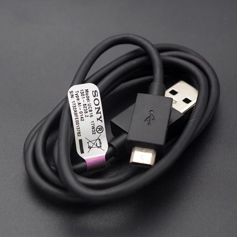Cavo Micro Usb Originale Da 1M Per Sony Ucb16 Ucb11 Per Sony Xperia Xp Z5P Sony Z3 Z2 Z1 Cavo Di Ricarica Rapida Per Telefono