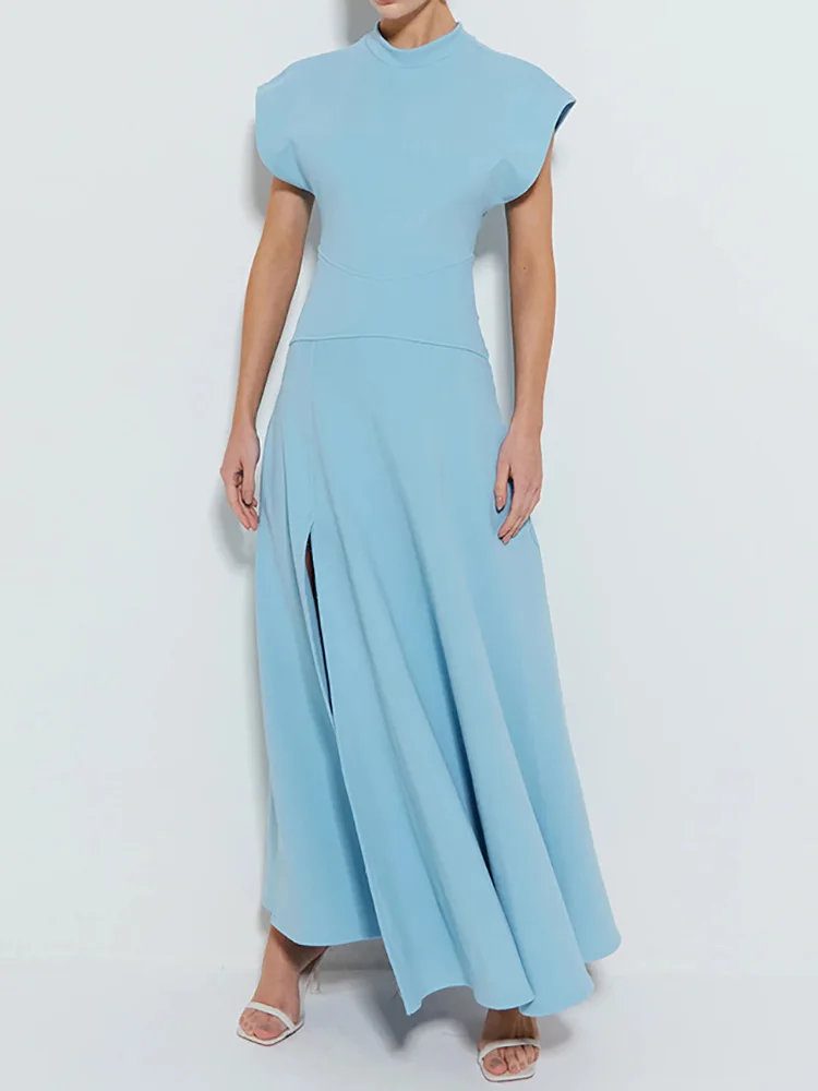 Short Sleeve Elegant Patchwork Solid Party Dress Women Spring Summer Maxi Dress Casual O Neck Ladies Pocket Dress Vestido women maxi dress
