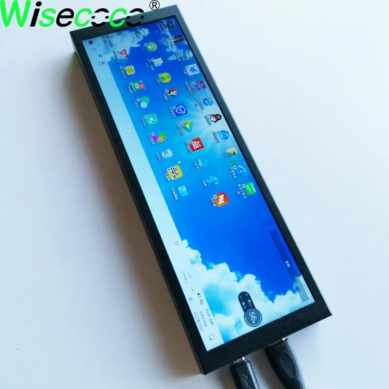Wisecoco LCD  Ʈġ  ,    Ʈ  , Aida64 Ʈ, 7.84 ġ, 1280x400