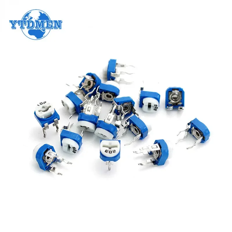 Potentiometer Variable resistor Trimmer Potentiometers multiturn potentiometer potentiometer kit trimmer potentiometer 65PCS