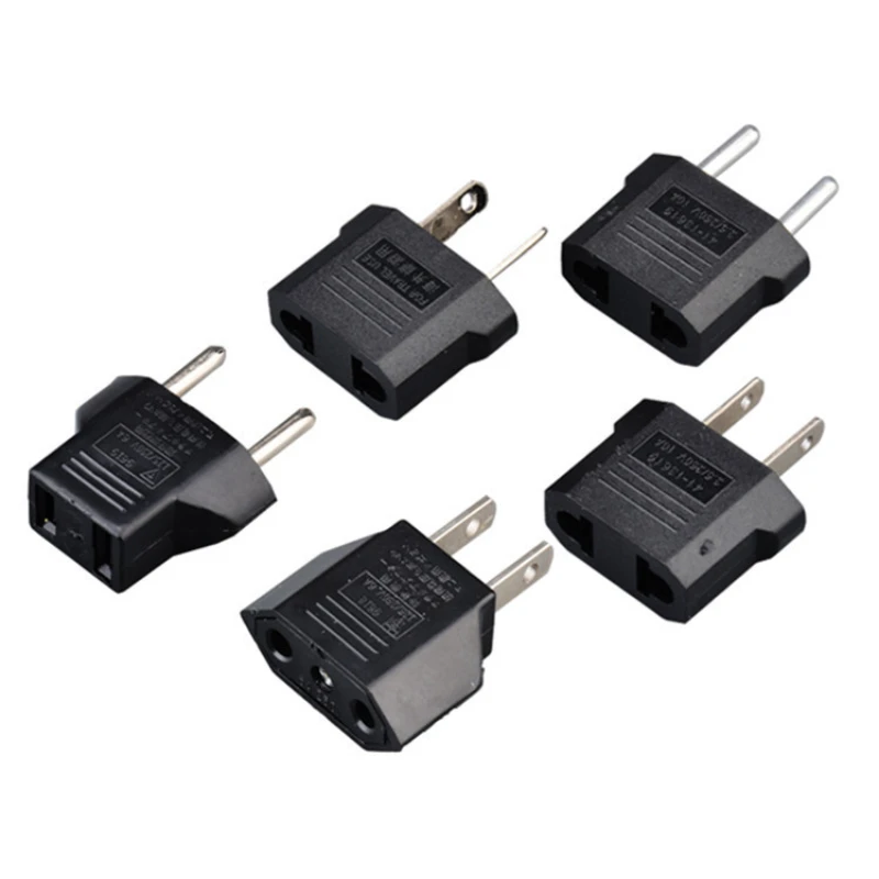 

EU Travel Electrical Socket AC250V 6A US To EU Plug Power Adaptor Converter Plug Converter Electrical Socket Accessories