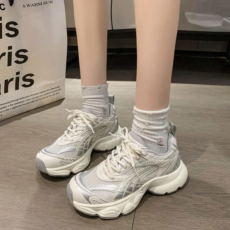 

Women Heighten Casual Shoes Sneakers 2023 New Spring Autumn Sports for Running Zapatos De Mujer designer shoes