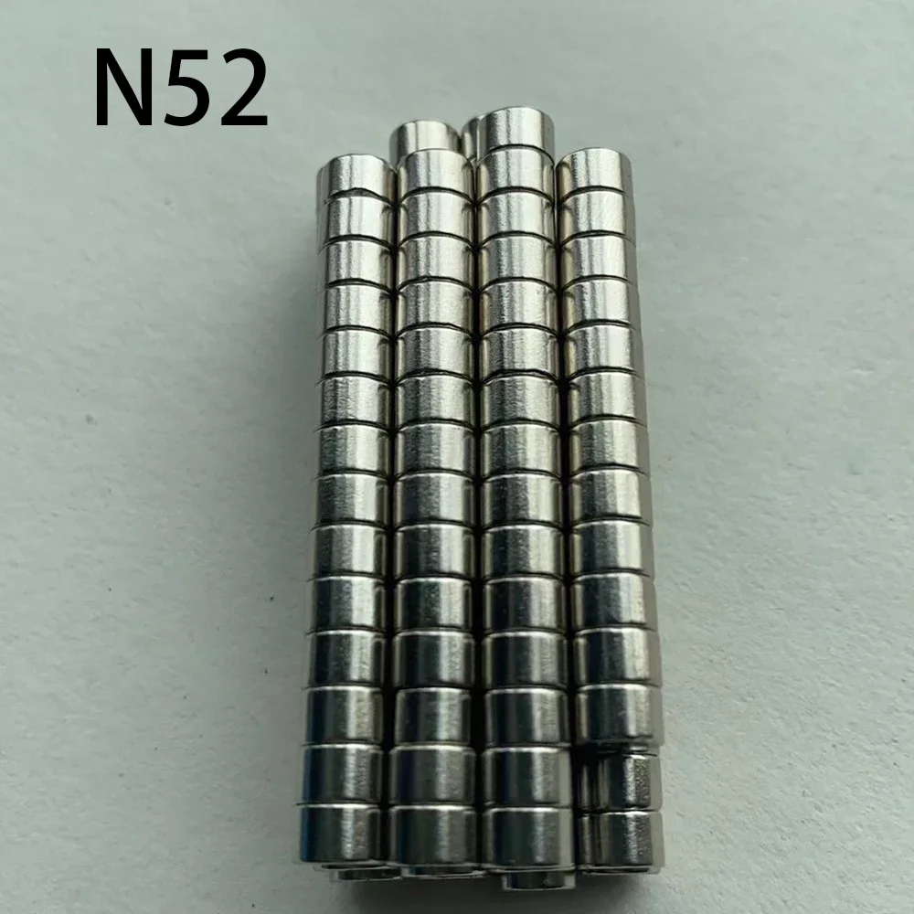 

N52 6x3.6 6x3 Round Mini Magnet Super Rare Earth Motor Ebike Powerful Neodymium Magnets for Door Search Magnetic Nickle Coating