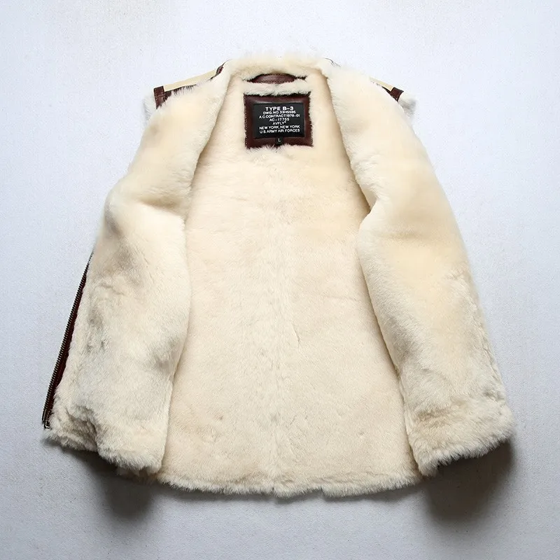 winter cold warm C3 fur one vest men women couple models round neck horse leather pockets leather strips sheepskin merino vests 5