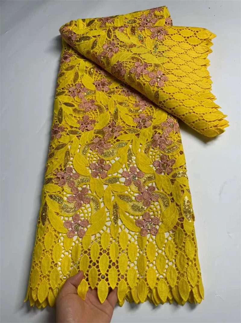 Рисунок 5 - Африканский шнур гипюровая кружевная ткань