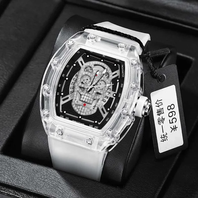 

Men's Watch Brand Quartz Watch Fashion Trend Personalized Watch Cool Clock Reloj L122
