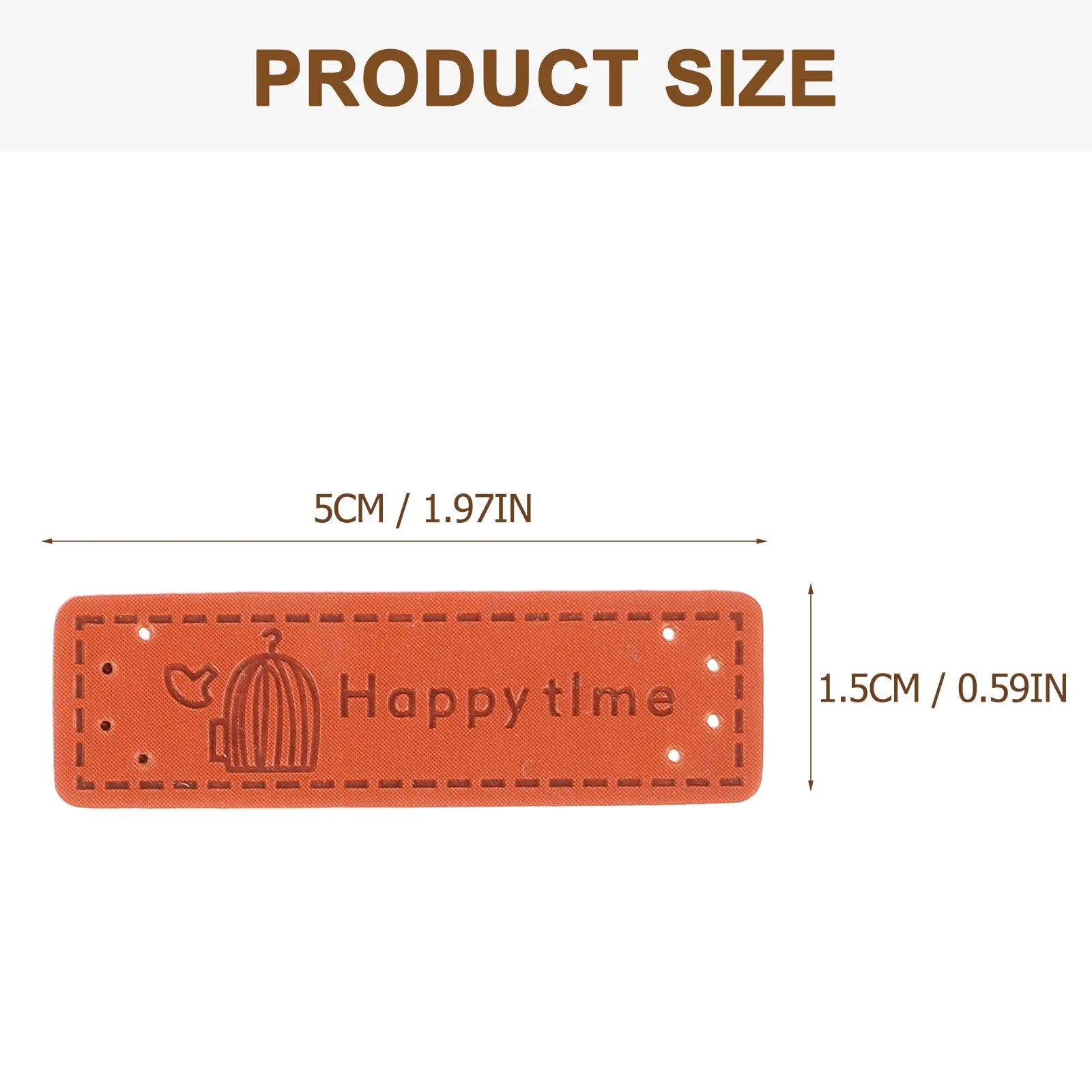 120Pcs 청바지 셔츠 코트 스웨터 가방 용 우아한 태그 크로 셰 뜨개질 퀼트 DIY 의류 라벨링 봉제 공예 라벨