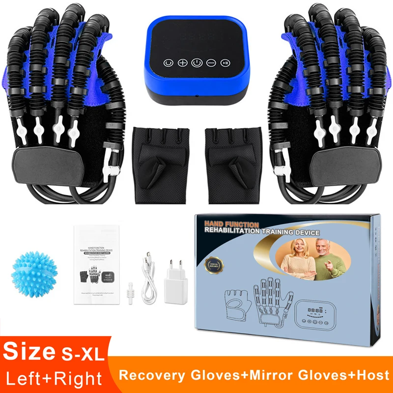 Intelligent Massage Gloves Stroke Hemiplegia Robot Rehabilitation Gloves Hand Function Rehabilitation Training Glove