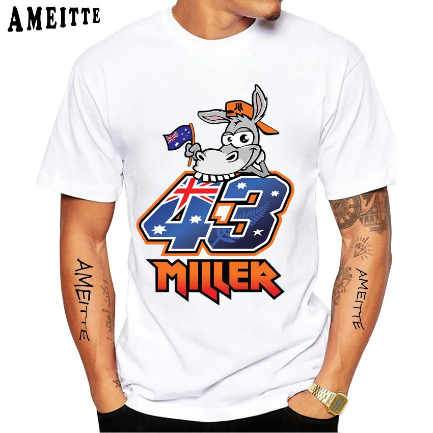 Weißes T-Shirt Jack Miller Official Never Lift - 20 34311
